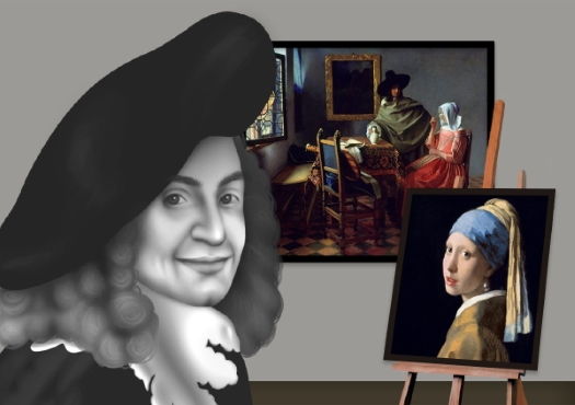 Peinture Par Numéro Adulte Avec Cadre Vermeer La Jeune Fille À La